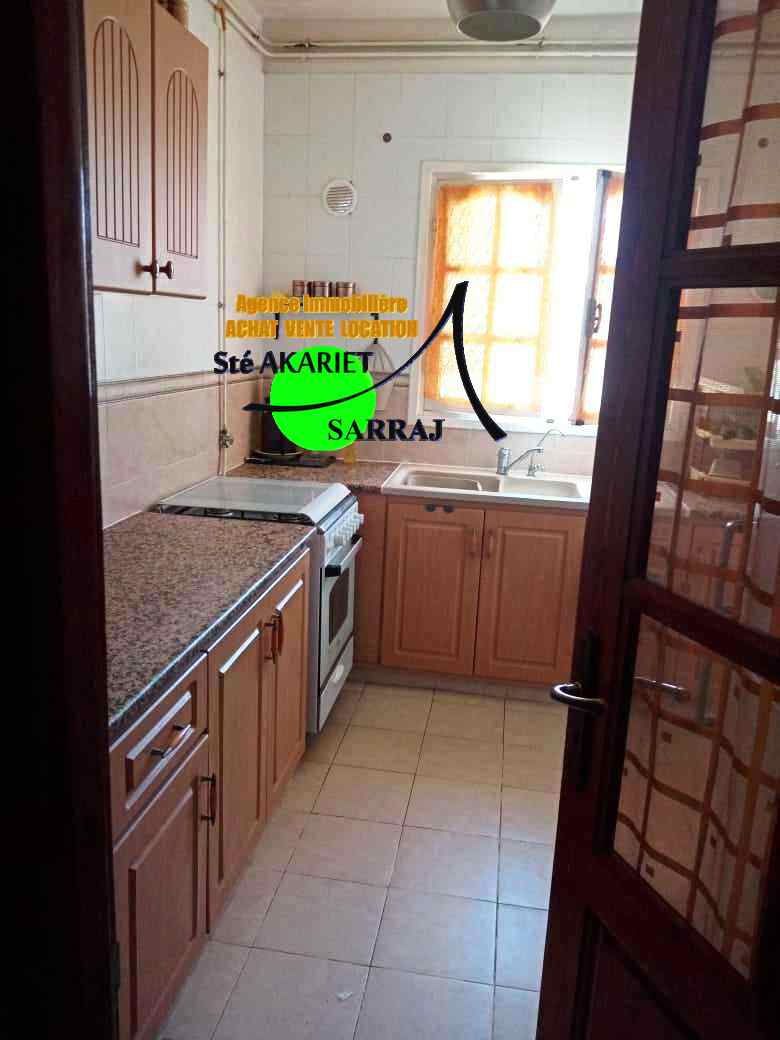 Sousse Jaouhara Sahloul Vente Appart. 4 pices Appartement s3 au 4me tage  sahloul 3