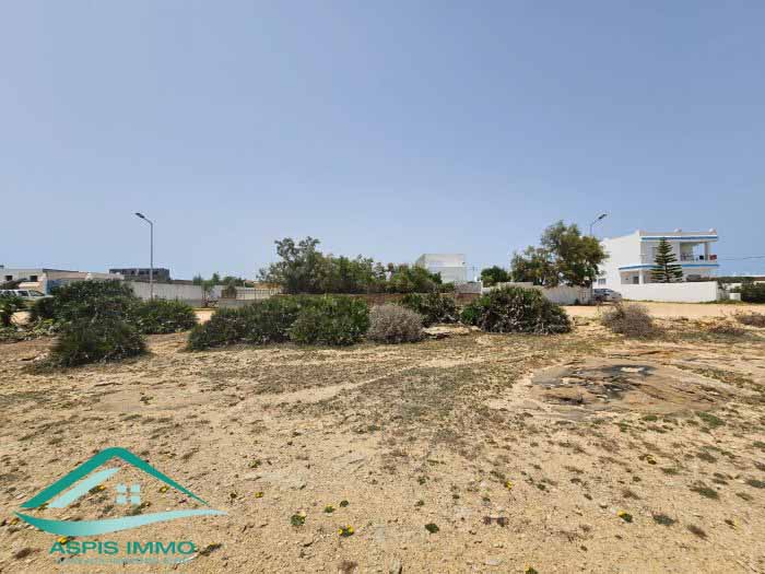 Kelibia Kerkouane Vente Surfaces Terrain 476 m2  plage kerkouene