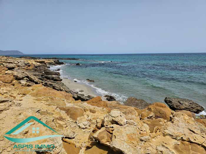 Kelibia Kerkouane Vente Surfaces Terrain 476 m2  plage kerkouene