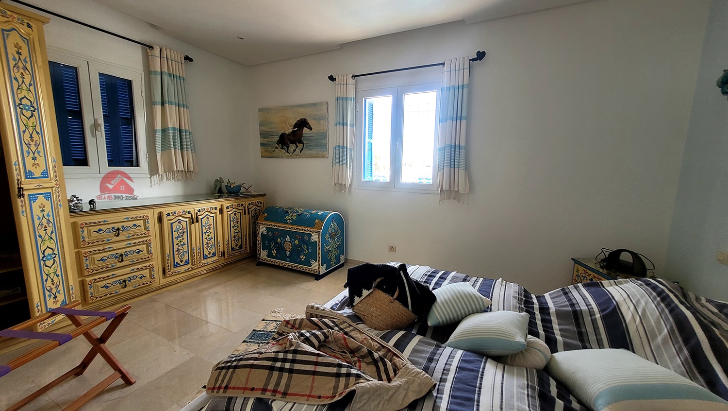 Djerba - Midoun Zone Hoteliere Vente Maisons Villa avec piscine z touristique djerba ref v623