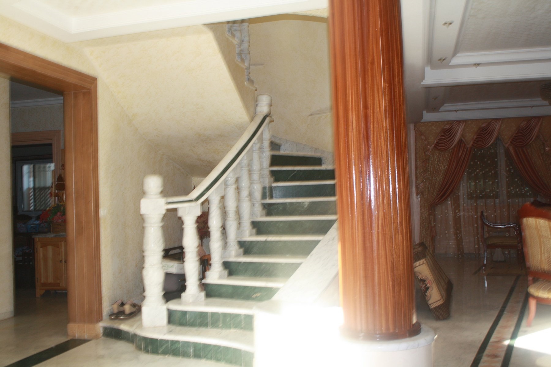 Hammam Chatt&nbsp;Hammam Chatt&nbsp;Vente&nbsp;Maisons&nbsp;Gps  villa deux niveaux tout en marbre