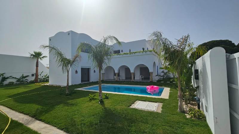 Hammamet Bir Bouregba Vente Maisons Villa palmeraie7 v2794