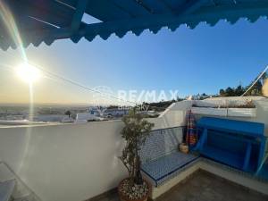 Carthage Sidi Bousaid Vente Appart. 1 pice Triplex avec terrasse et vue degage ref279a