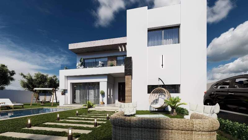 Hammamet Hammamet Vente Maisons V499 villa luna sud villa