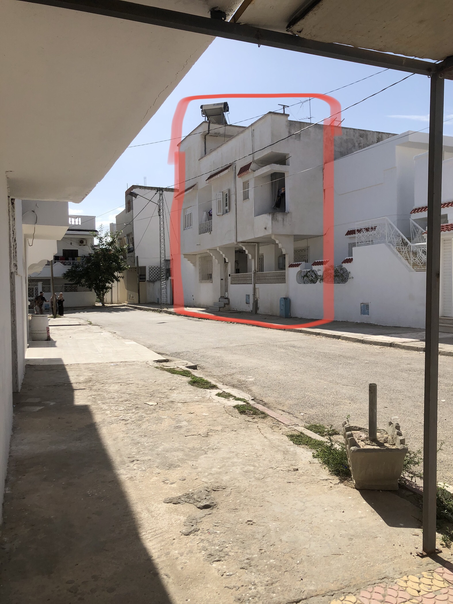 Beja Nord Cite Ksar Bardo Vente Appart. 5 pices+ Lot commercial