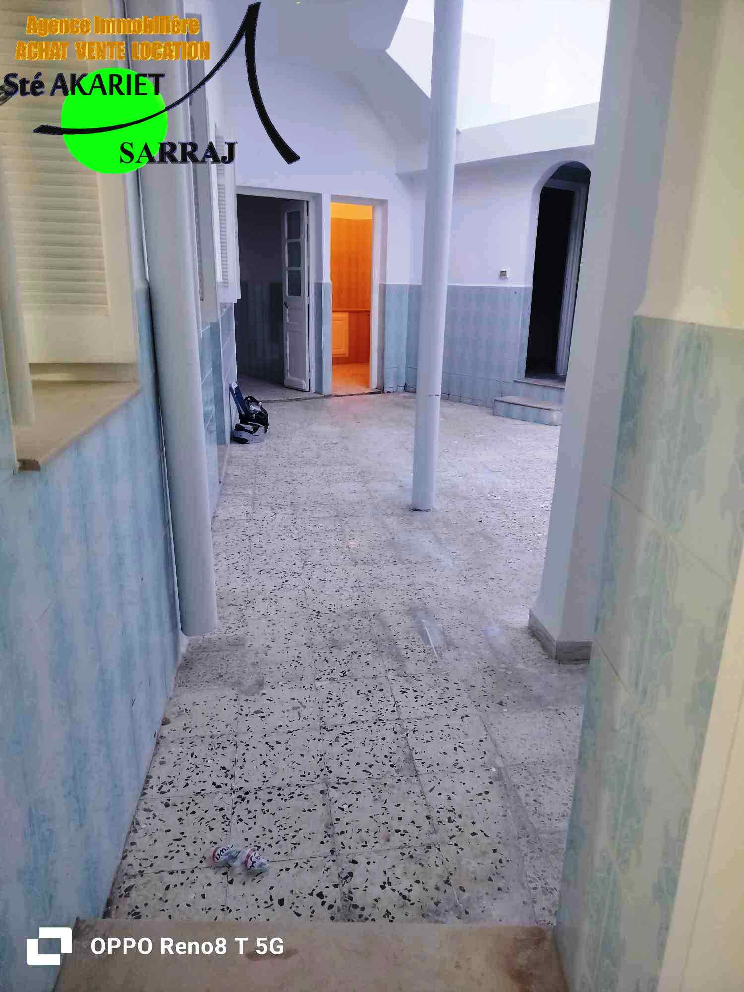 Hammam Sousse Hammam Sousse Vente Maisons Maison arabe 120m  hammem sousse