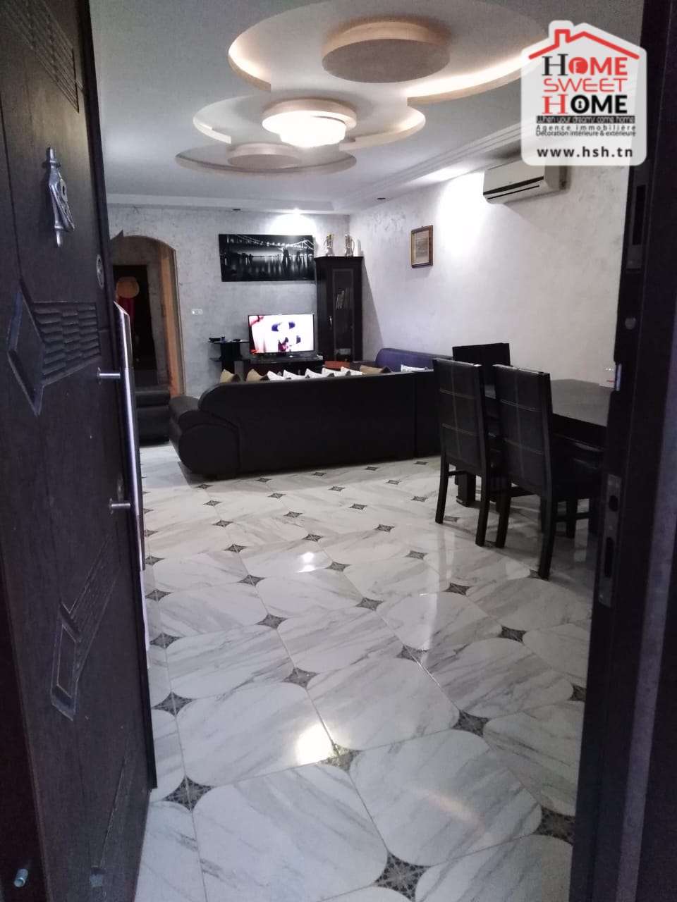 Hammam Lif Hammam Lif Vente Appart. 3 pices Villa emara  hammam linf