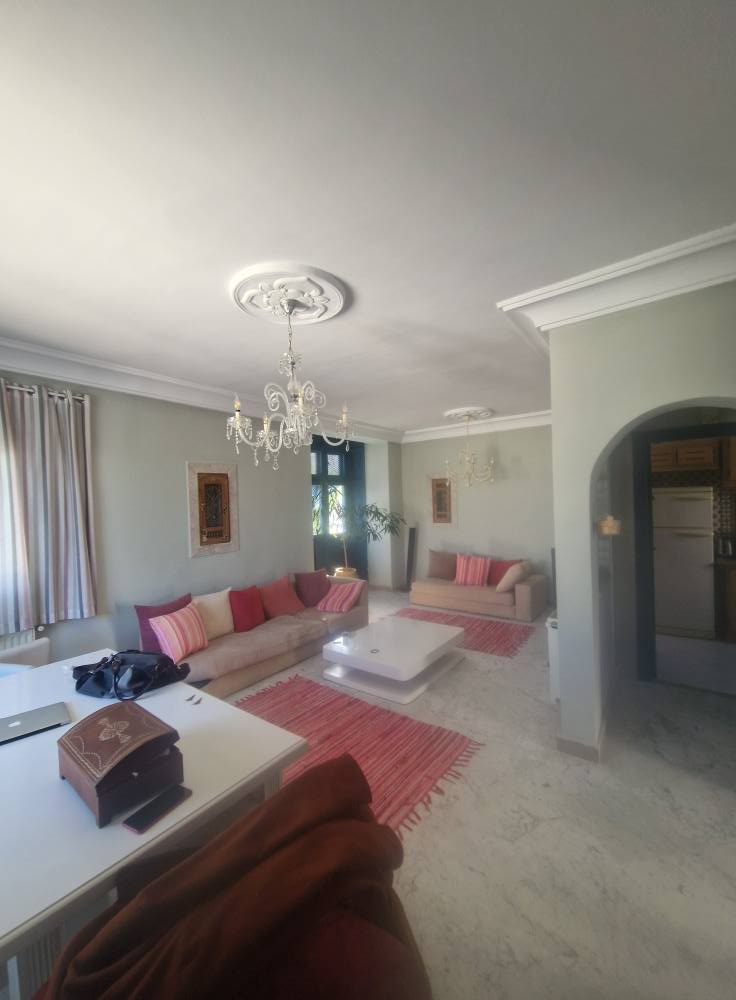 La Marsa Gammart Vente Appart. 4 pices Duplex   el golden tulip vue sur mer