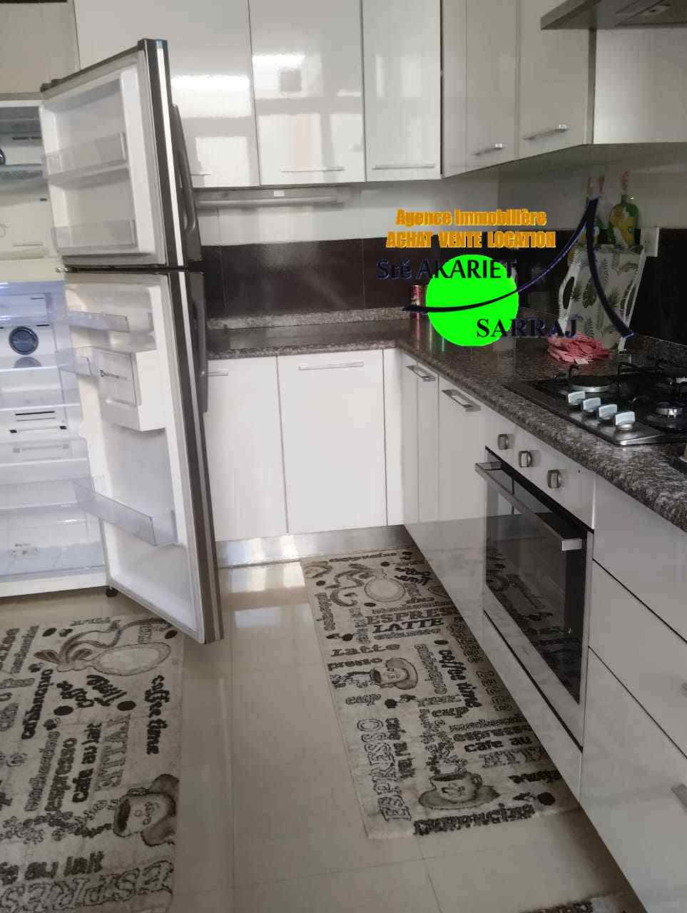 Hammam Sousse Hammam Sousse Vente Appart. 4 pices Lux appartement meubl s3  hammem sousse