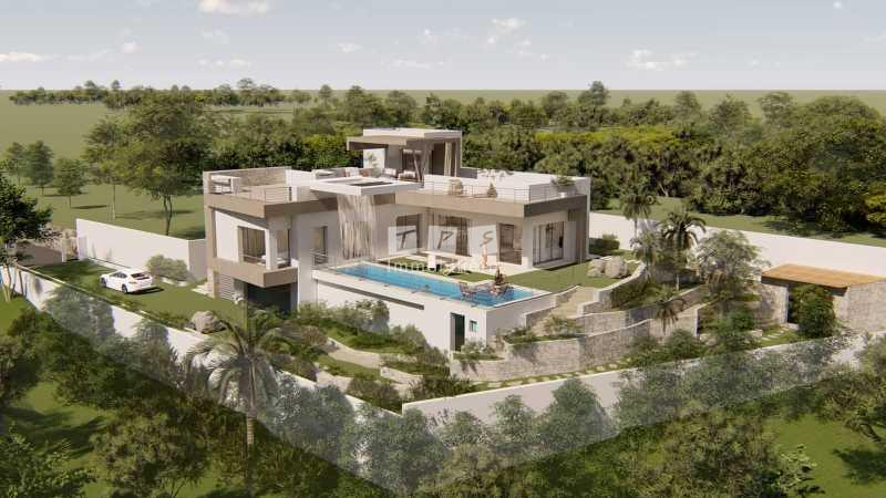 Hammamet Hammamet Vente Maisons Villa disa v2551 inacheve avec vue de mer