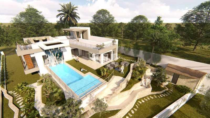 Hammamet Hammamet Vente Maisons Villa disa v2551 inacheve avec vue de mer
