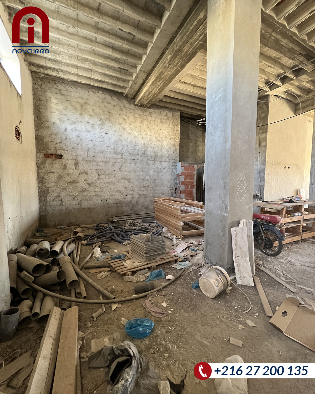 Sfax Sud Merkez Kamoun Vente Surfaces Direct promoteur local commercial rte gremda km 6