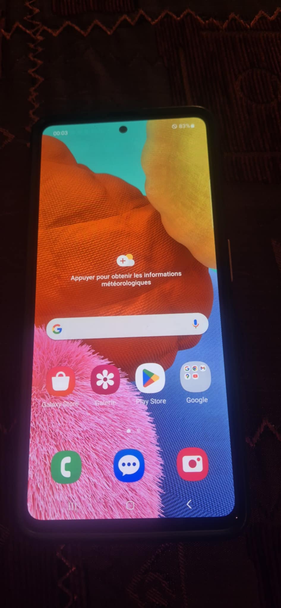 El Menzah El Manar 1 Samsung  Autre Modle Samsung galaxy a51 comme neuf