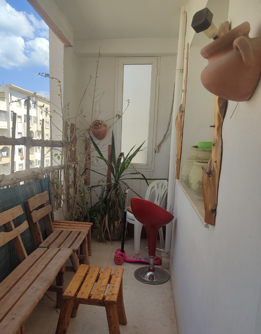 Ain Zaghouan Ain Zaghouan Vente Appart. 3 pices Appartement s3  cit what laouina