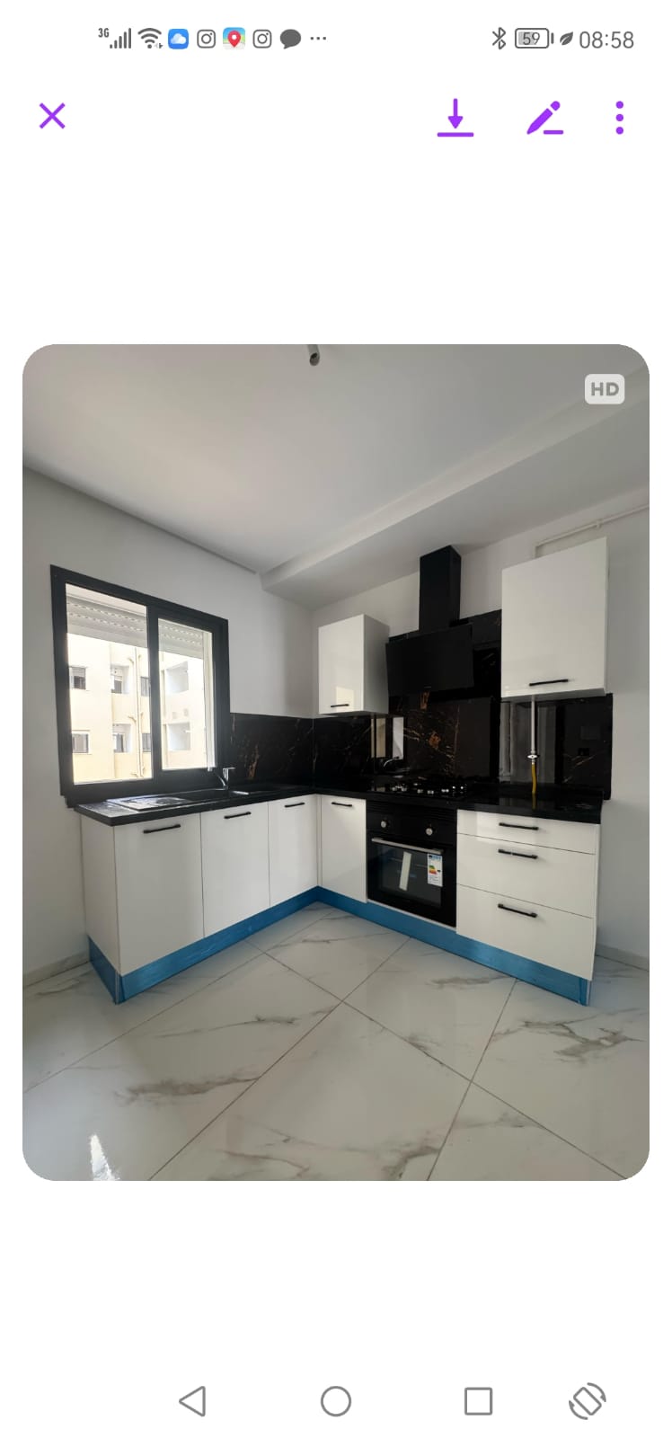 Vente Appart. 3 pièces - Tunisie