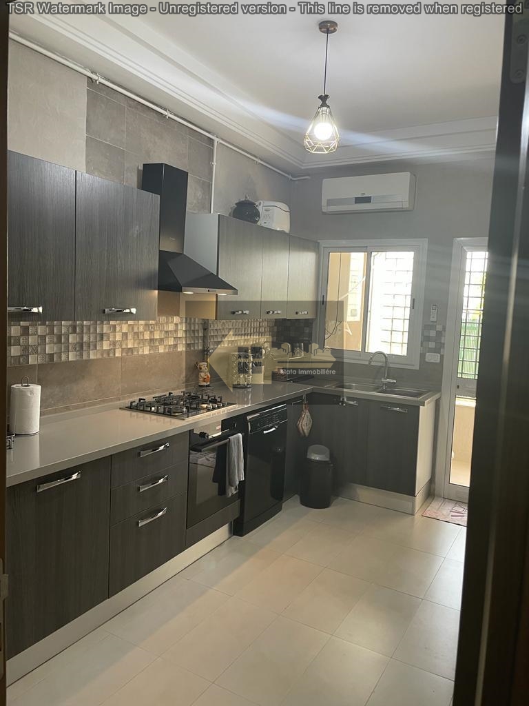 La Marsa El Aouina Vente Appart. 3 pices Aouina vnt s2 avec jardin