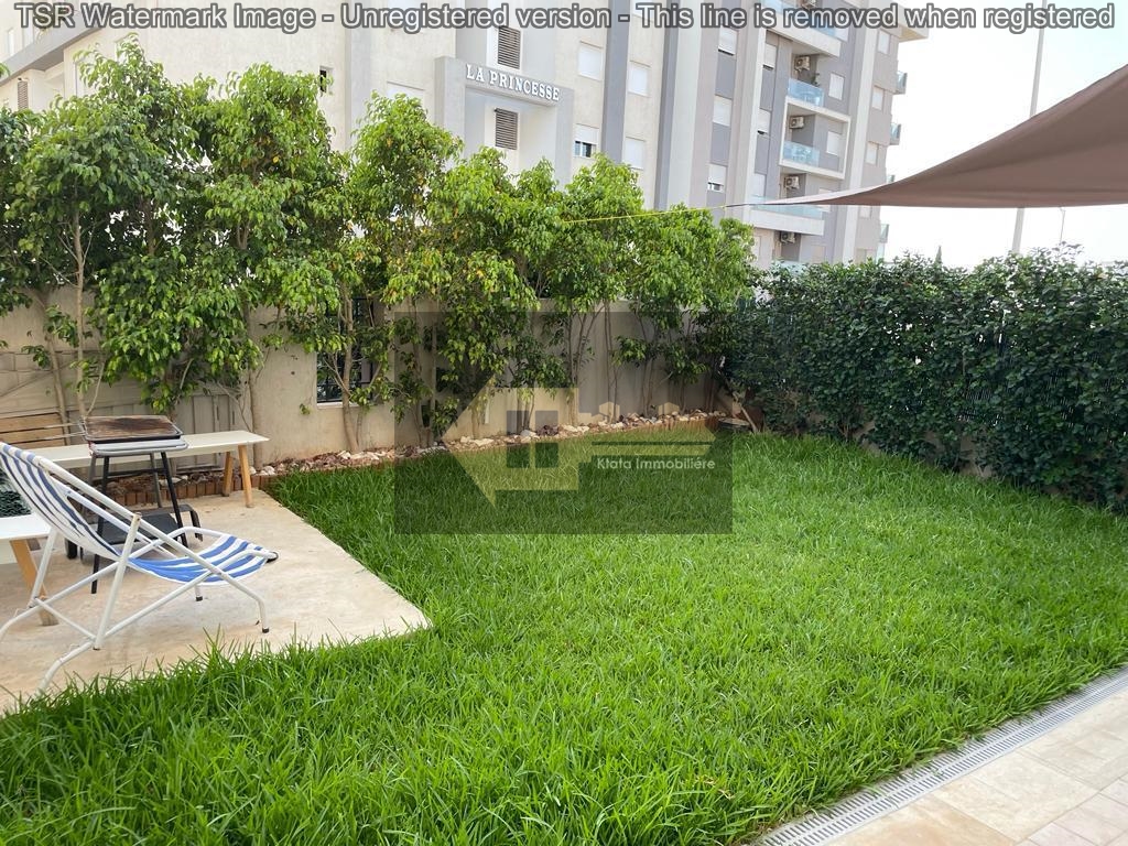 La Marsa El Aouina Vente Appart. 3 pices Aouina vnt s2 avec jardin