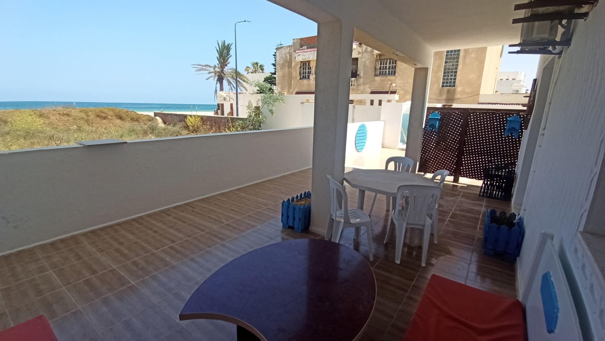 Hammam Sousse El Kantaoui Vente Appart. 4 pices Rdc s3 avec vue mer et terrase  kantaoui