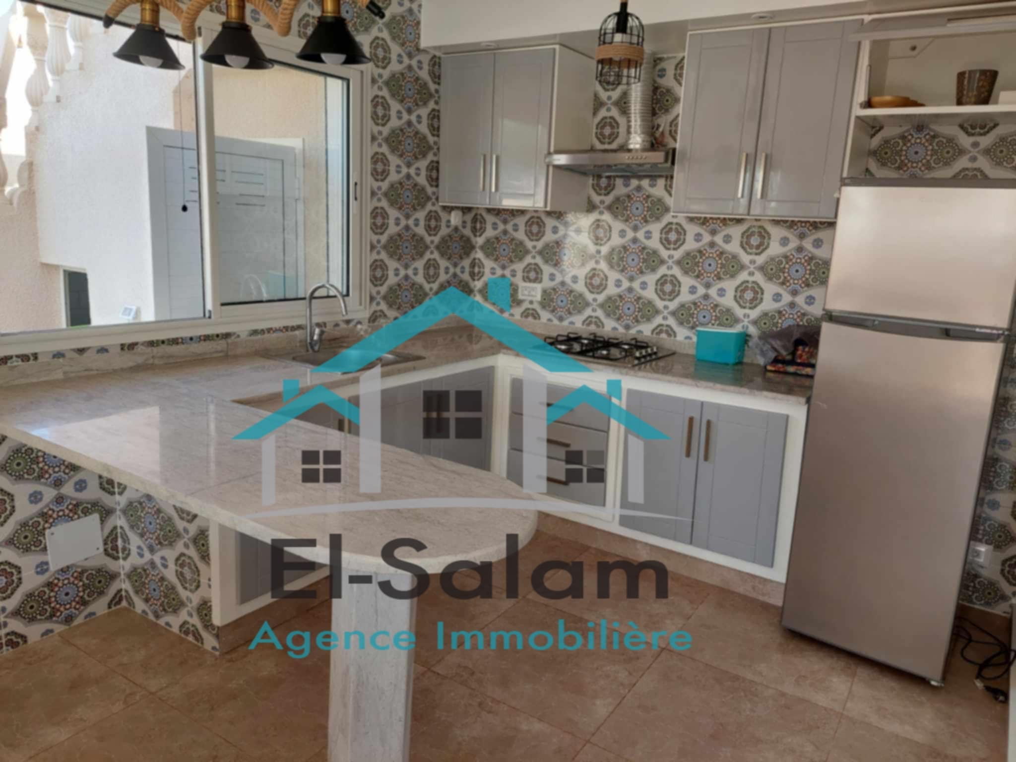 Kelibia&nbsp;Dar Allouche&nbsp;Vente&nbsp;Maisons&nbsp;Villa indipendante avec meuble