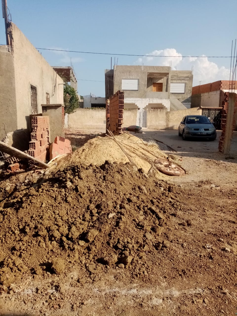 Mornag Sidi Saad Vente Surfaces Terrain de 300m a btir