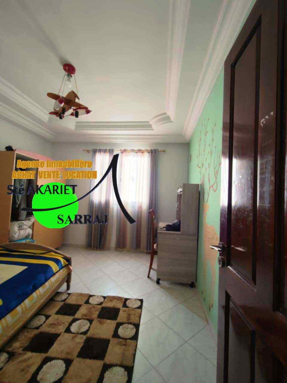 Akouda&nbsp;Chatt Meriem&nbsp;Vente&nbsp;Maisons&nbsp;1�r �tage de villa s4 � chatt mariem tantana