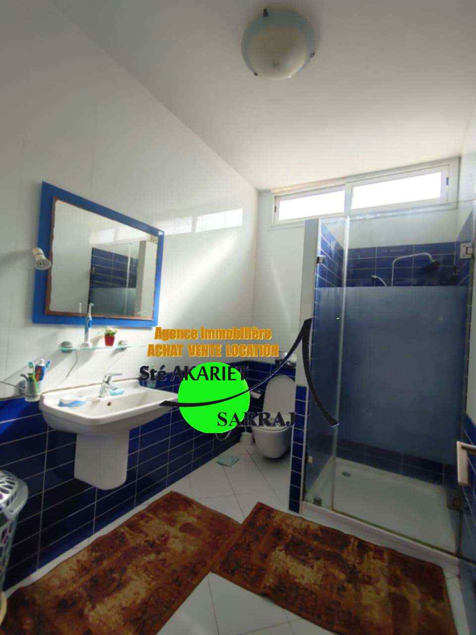 Akouda&nbsp;Chatt Meriem&nbsp;Vente&nbsp;Maisons&nbsp;1�r �tage de villa s4 � chatt mariem tantana