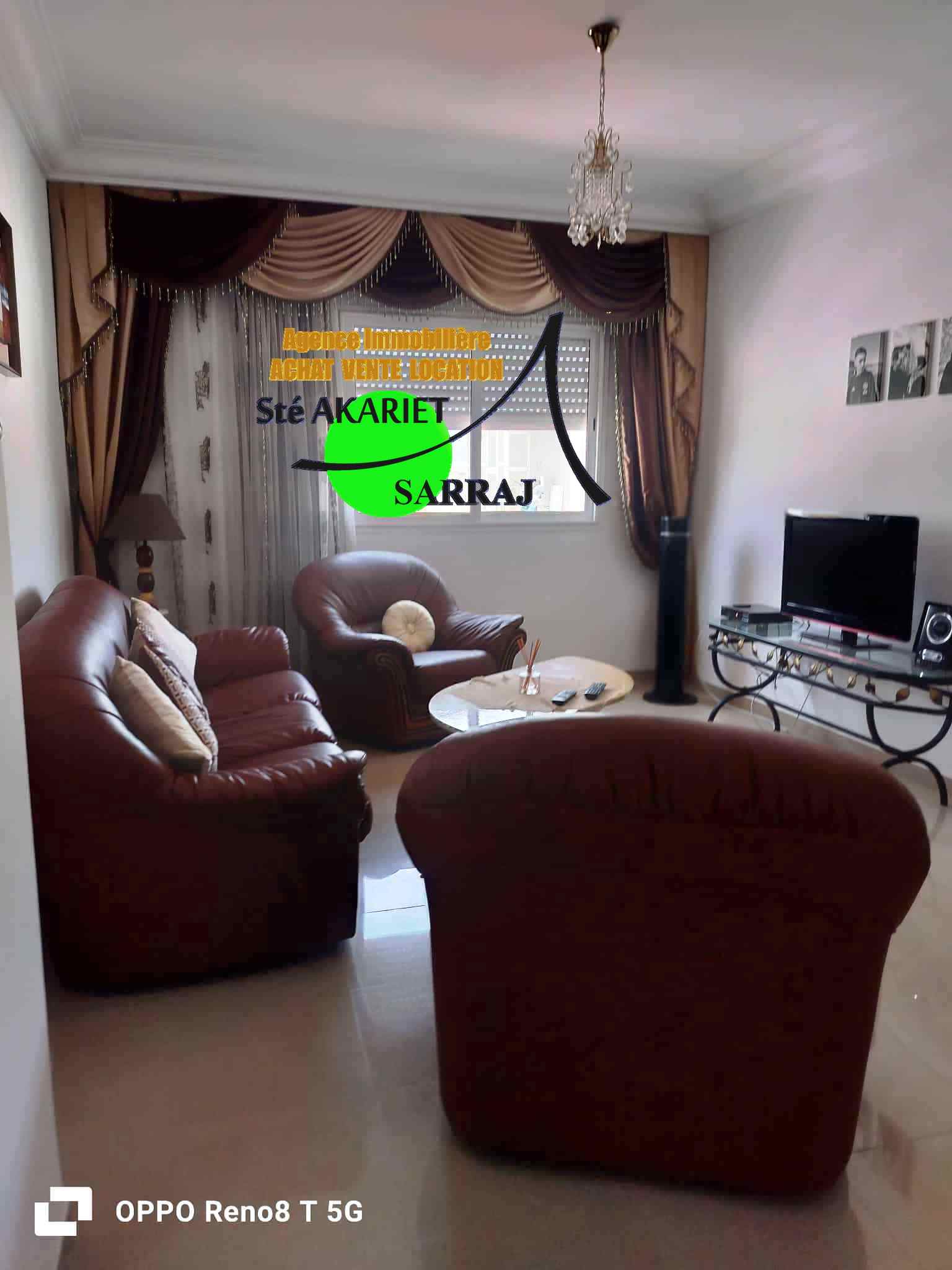 Vente Appart. 3 pices - Tunisie