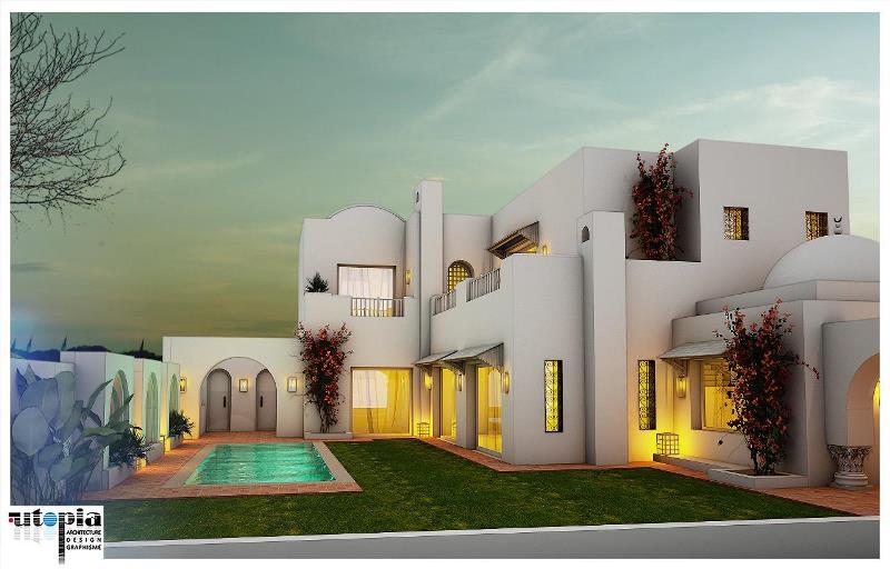 Hammamet Hammamet Vente Maisons V547 villa folla 2  villa zone chraf
