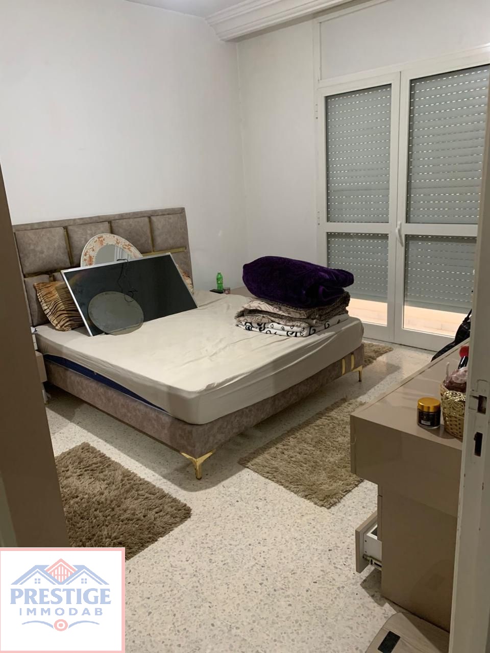 La Marsa El Aouina Vente Appart. 3 pices S3  laouina cit les palmeraies  1er tage