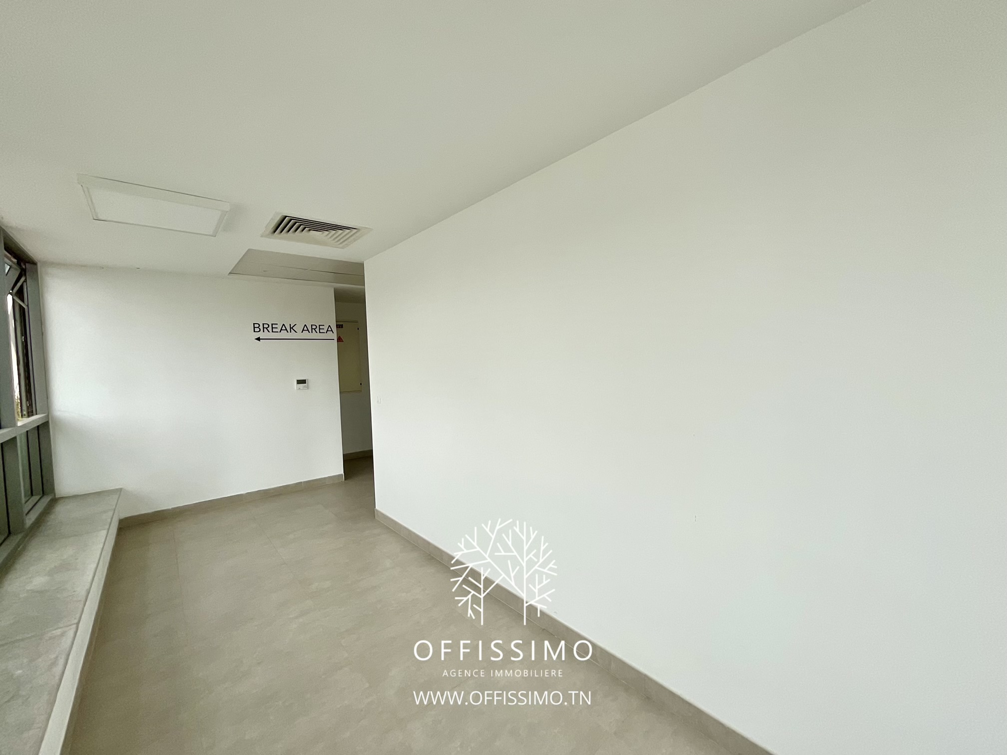 Ain Zaghouan Jardins de Carthage Vente Surfaces Bureau jardin de carthage 250m