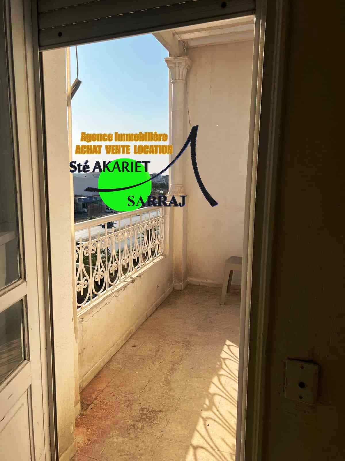 Sousse Jaouhara Sahloul Vente Appart. 3 pices Ne rater appartement s2 derrire hpital sahloul