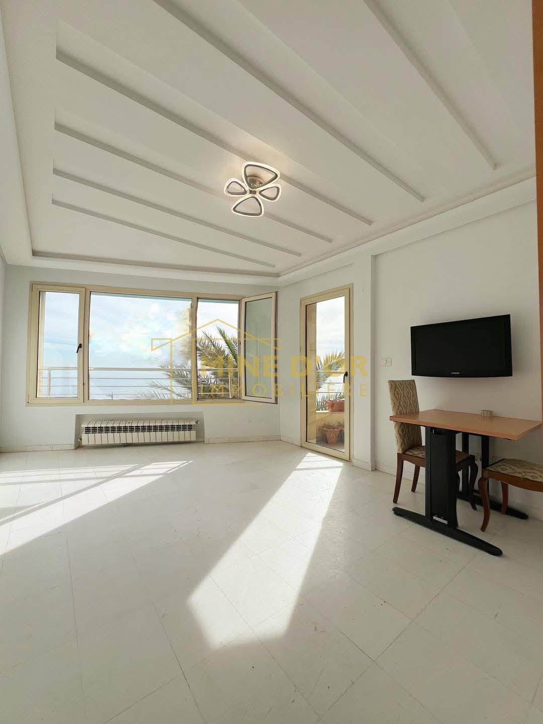 La Goulette La Goulette Vente Appart. 2 pices Av apprt s1 vue sur mer a la goulette