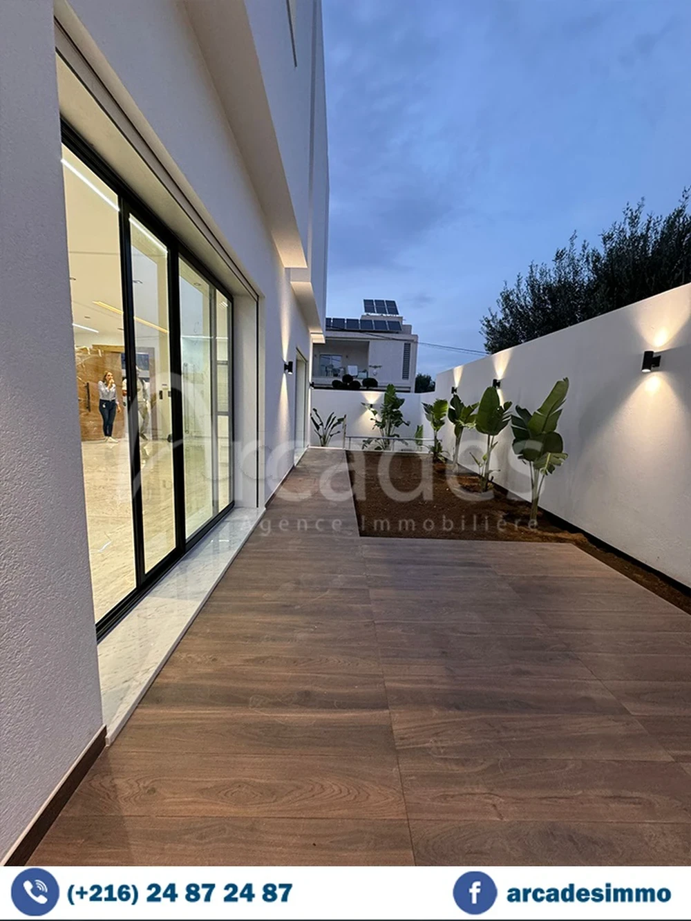 Monastir&nbsp;Monastir&nbsp;Vente&nbsp;Appart. 4 pi�ces&nbsp;Une villa a la falaise de monastir