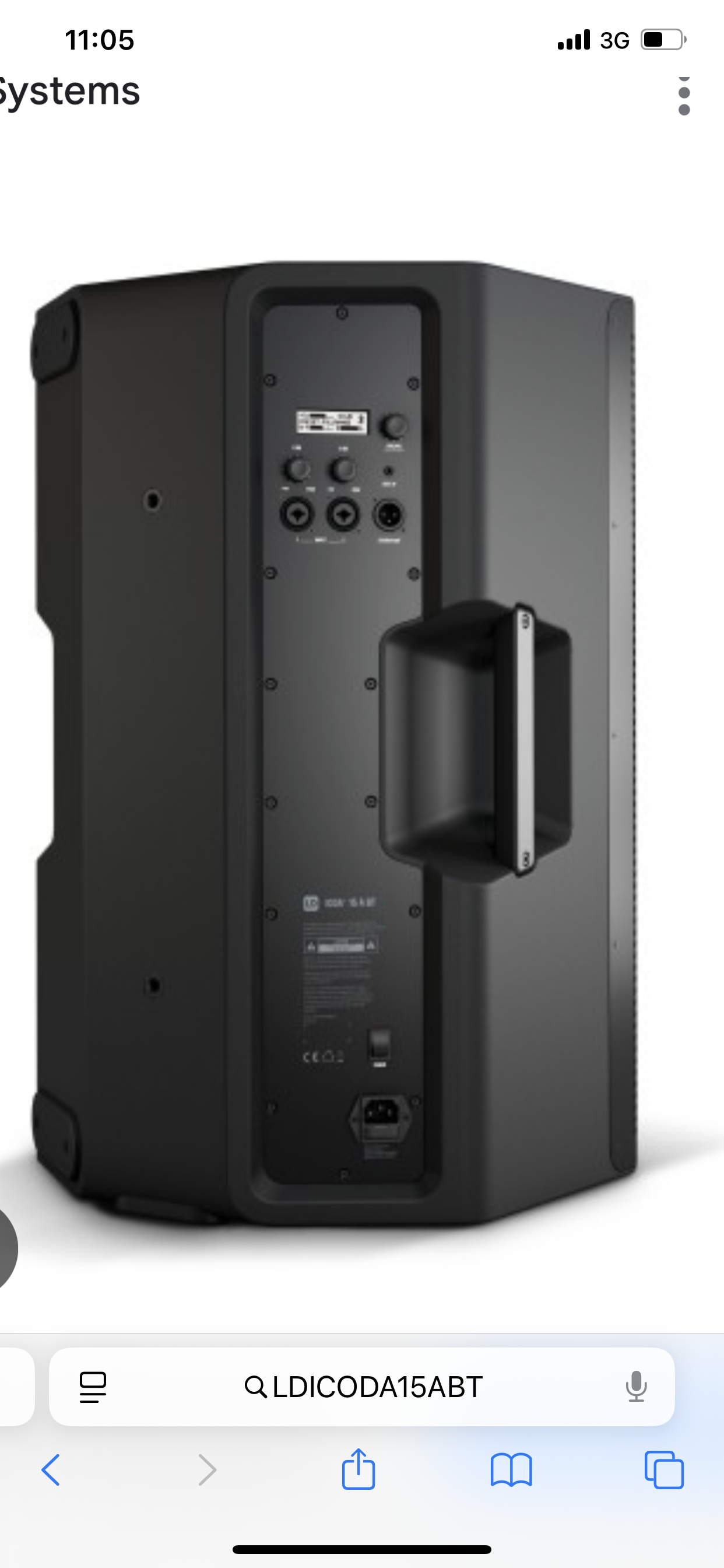 Sousse Jaouhara Sahloul Haut-parleur autoradio Autre Enceinte amplifie ld system ldicoda15abt