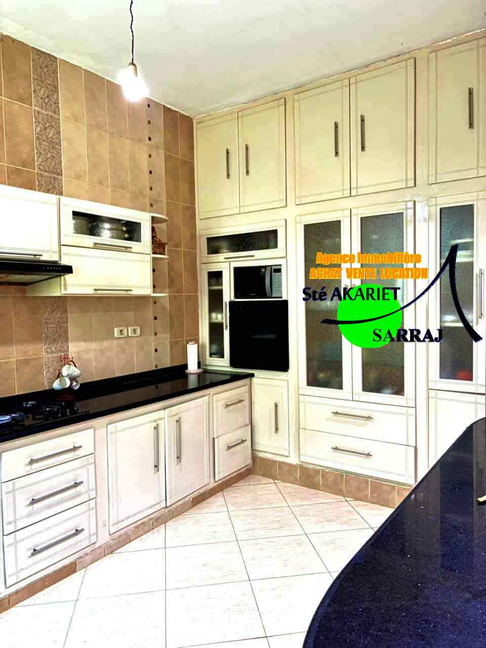 Akouda Akouda Vente Maisons Villa plain pied avec jardin et garage  akouda