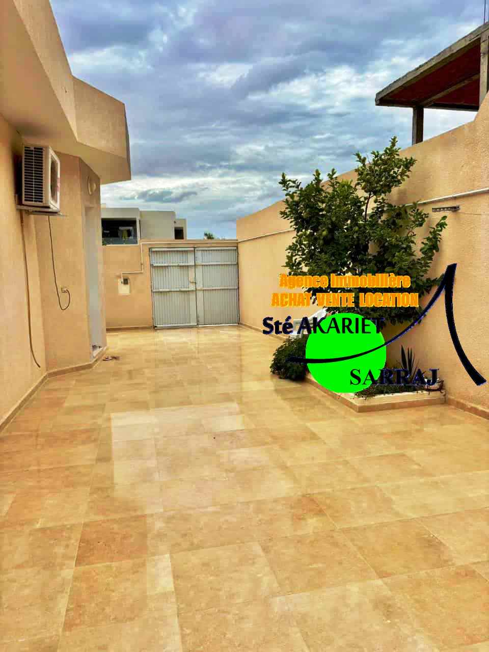 Akouda Akouda Vente Maisons Villa plain pied avec jardin et garage  akouda