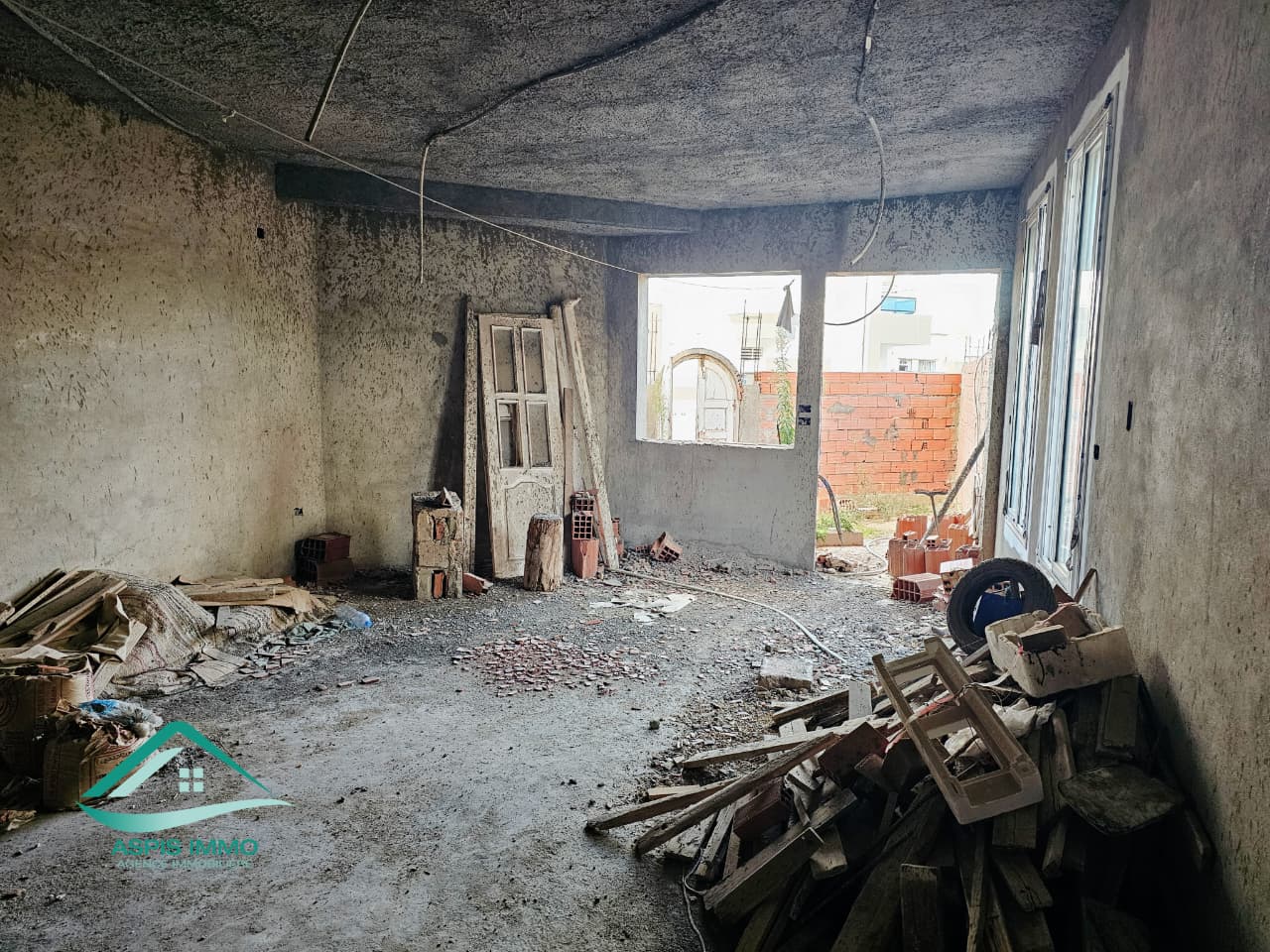 Kelibia Kelibia Vente Maisons Vt1007 duplex inacheve  cit riadh kelibia