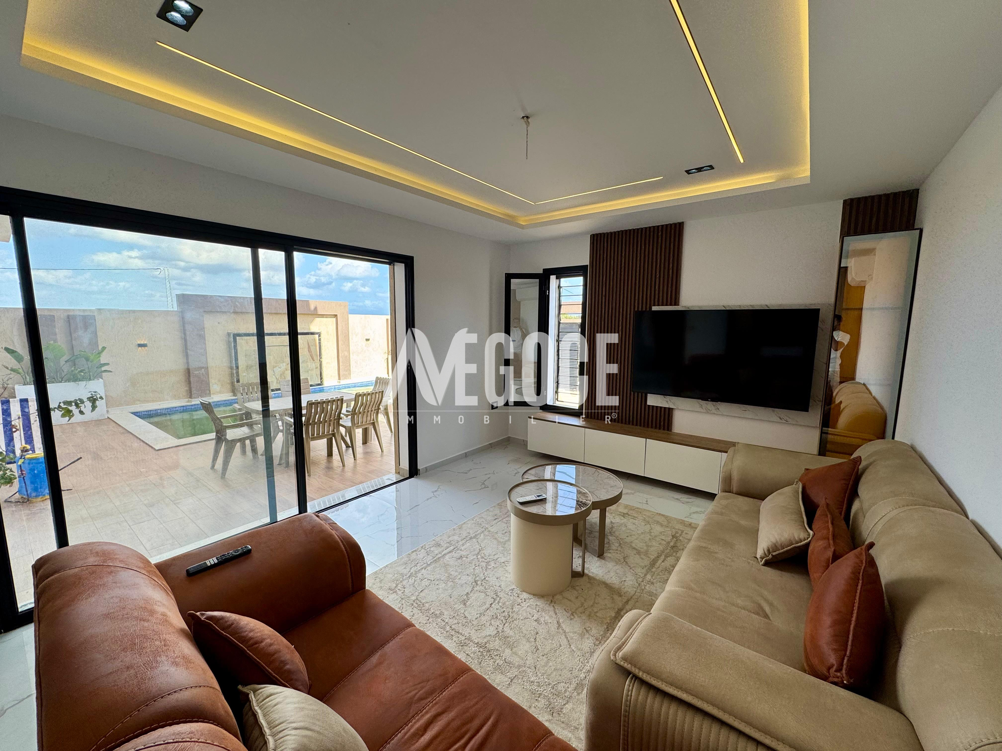 Kelibia Dar Allouche Vente Appart. 2 pices Villa haut standing meubl  klibia