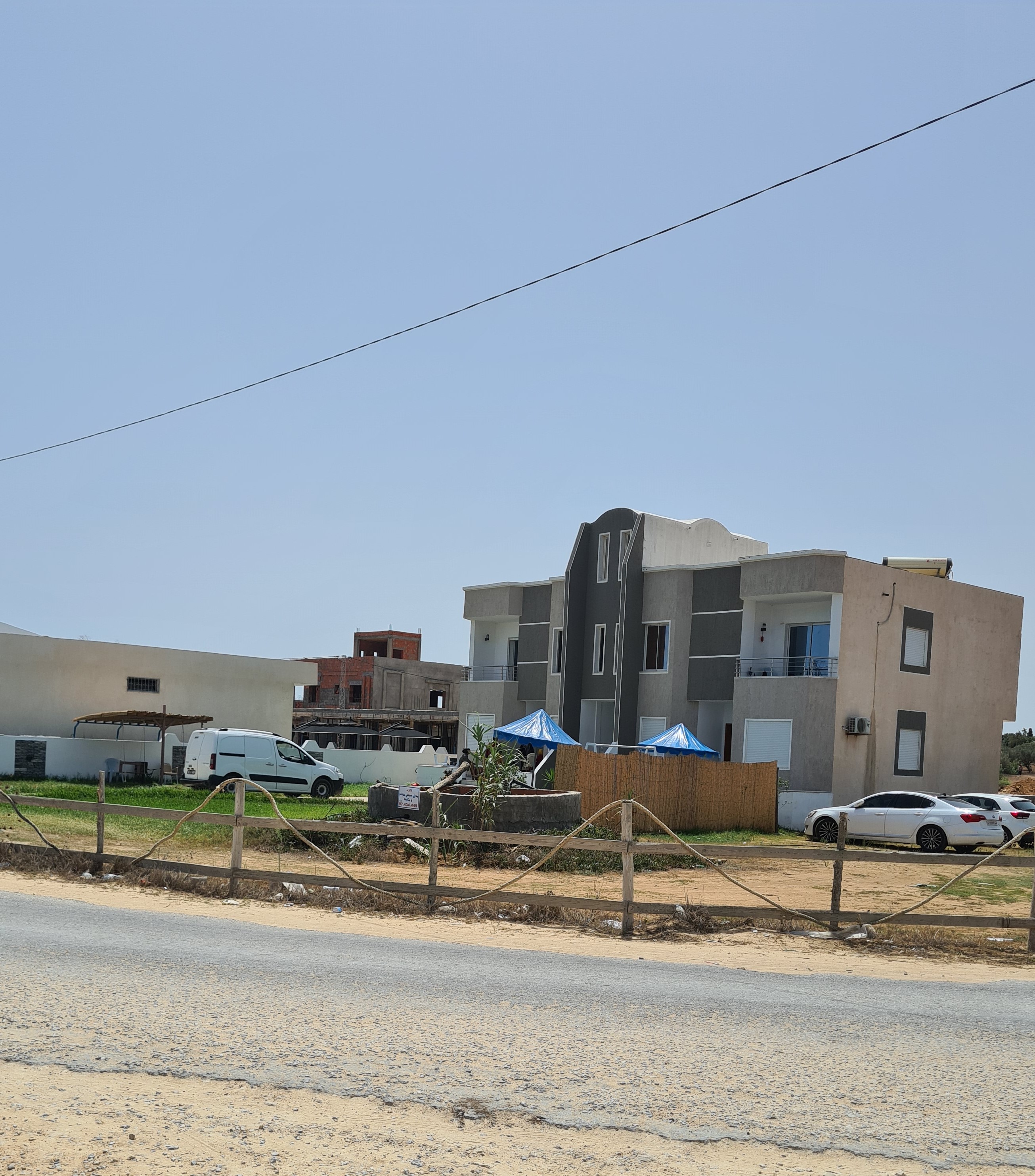 Kelibia Dar Allouche Vente Surfaces Terrain de avec vue panoramique mer et montagne