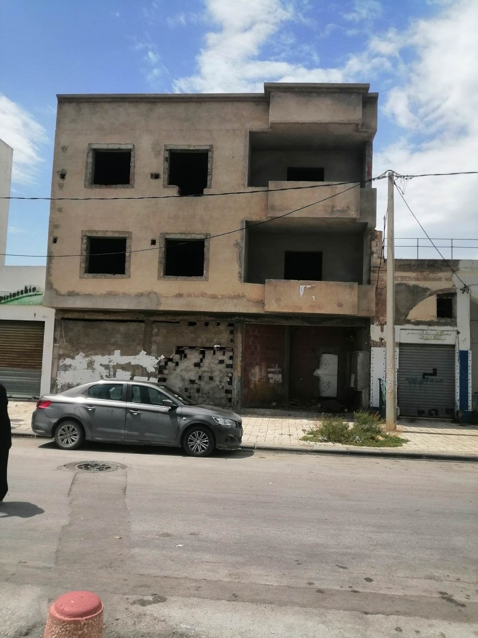 La Goulette La Goulette Nouvelle Vente Maisons Immeuble inachev a la goulette