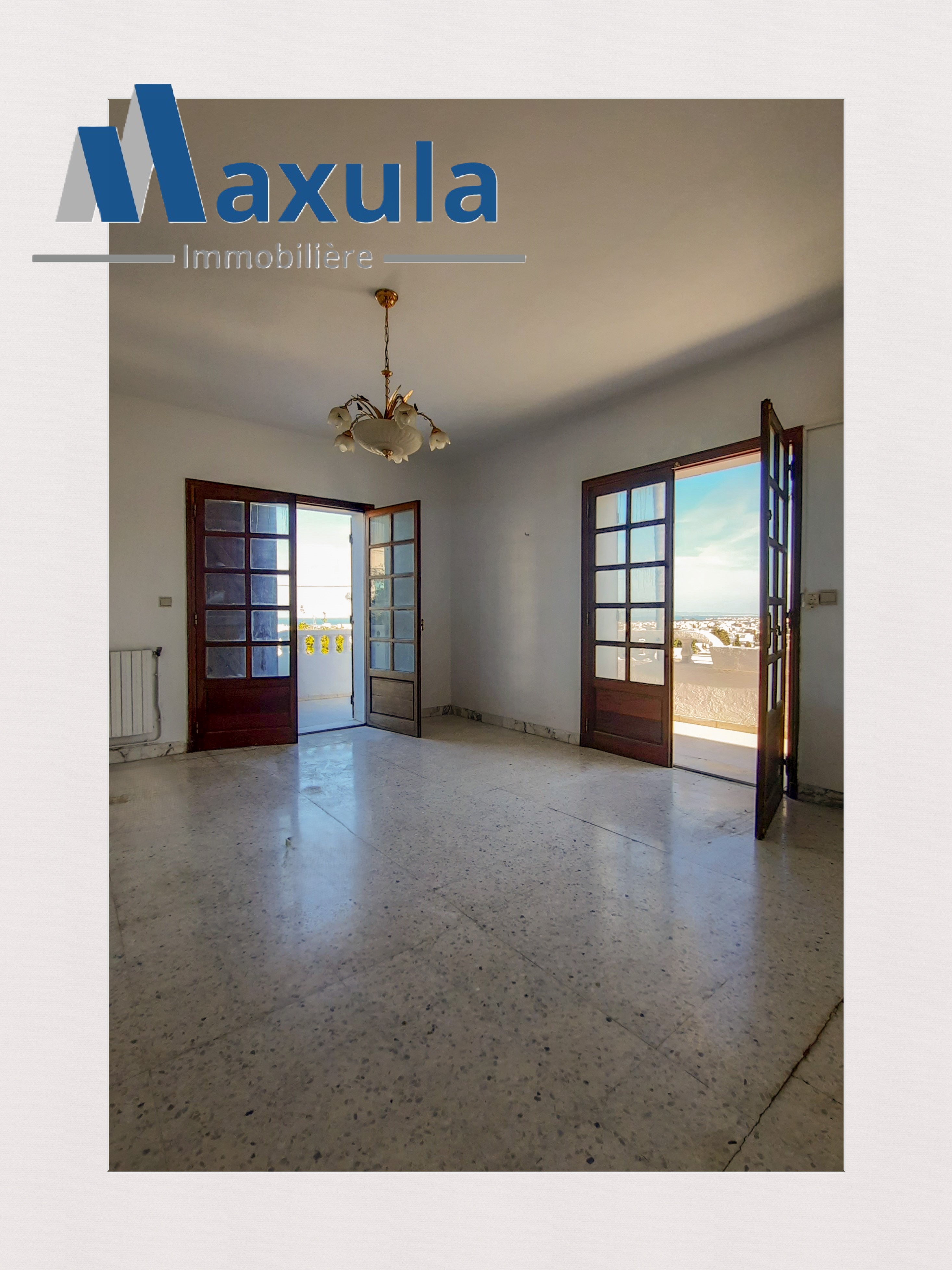 Rades&nbsp;Rades Mongil&nbsp;Vente&nbsp;Maisons&nbsp;Villa sur les hauteurs de rades mongil