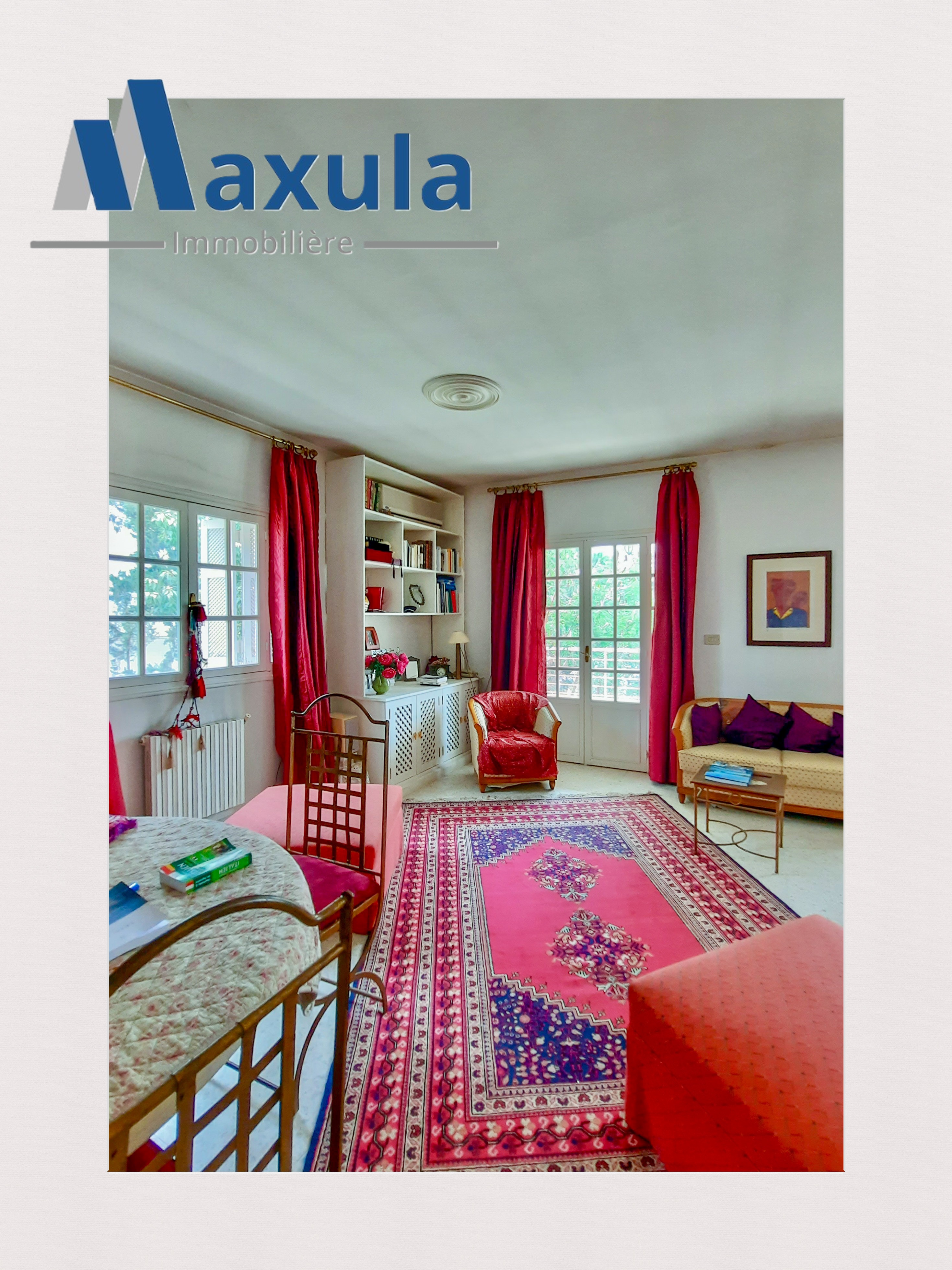 Rades&nbsp;Rades Mongil&nbsp;Vente&nbsp;Maisons&nbsp;Villa s5 dans la quietude de rades mongil