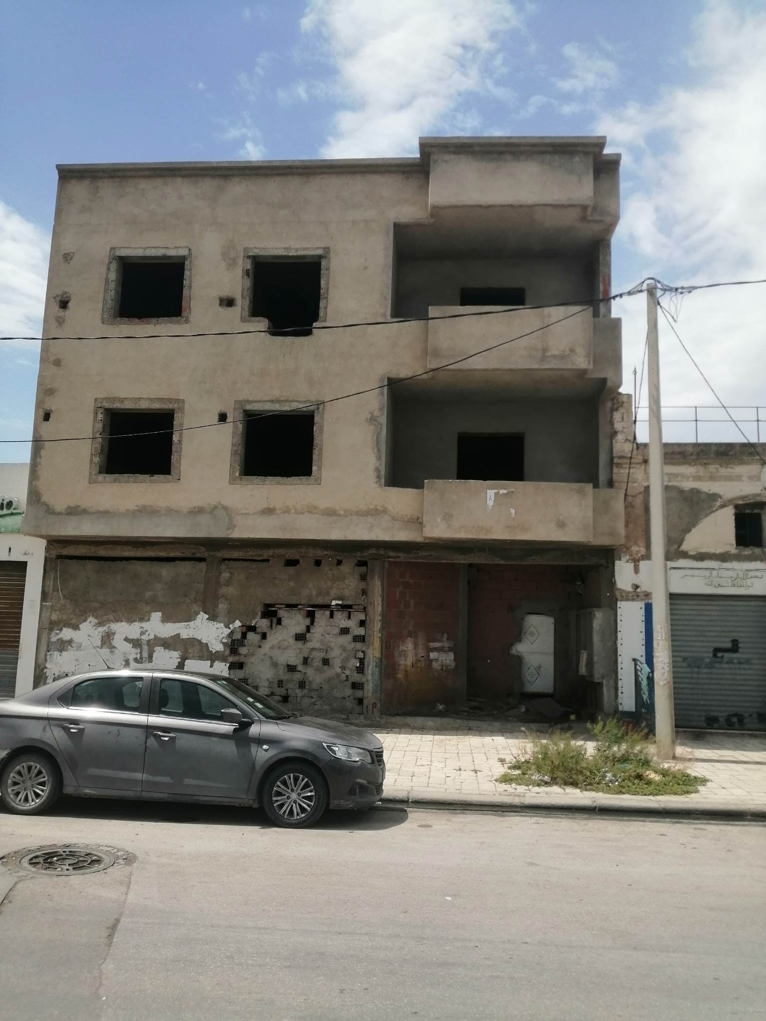 La Goulette&nbsp;La Goulette Nouvelle&nbsp;Vente&nbsp;Surfaces&nbsp;Immeuble inachv�e a la goulette