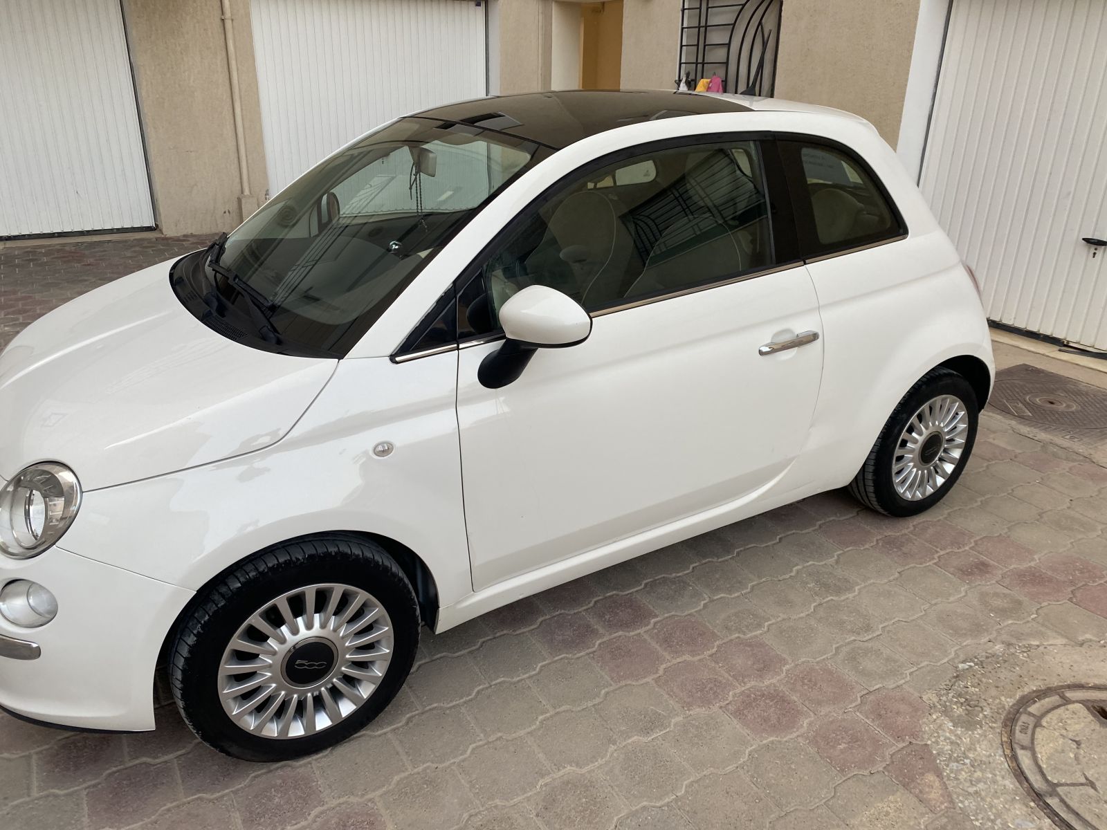 La Marsa Berge Du Lac Fiat 500 Fiat 500 intrieur cuir anne 2013