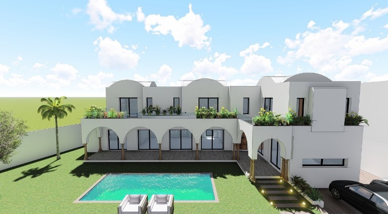 Hammamet&nbsp;Hammamet&nbsp;Vente&nbsp;Maisons&nbsp;V559 villa dorra 3 el bassbassia d