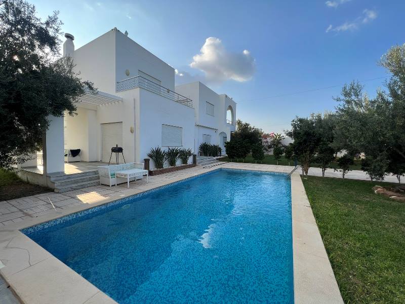 Hammamet&nbsp;Hammamet&nbsp;Vente&nbsp;Maisons&nbsp;V412 villa majorelle sud monchar c