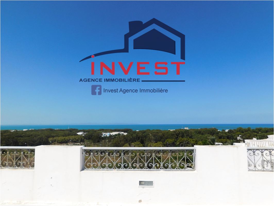 La Marsa Gammart Vente Duplex Duplex s2 vue mer au golden tulip gammarth