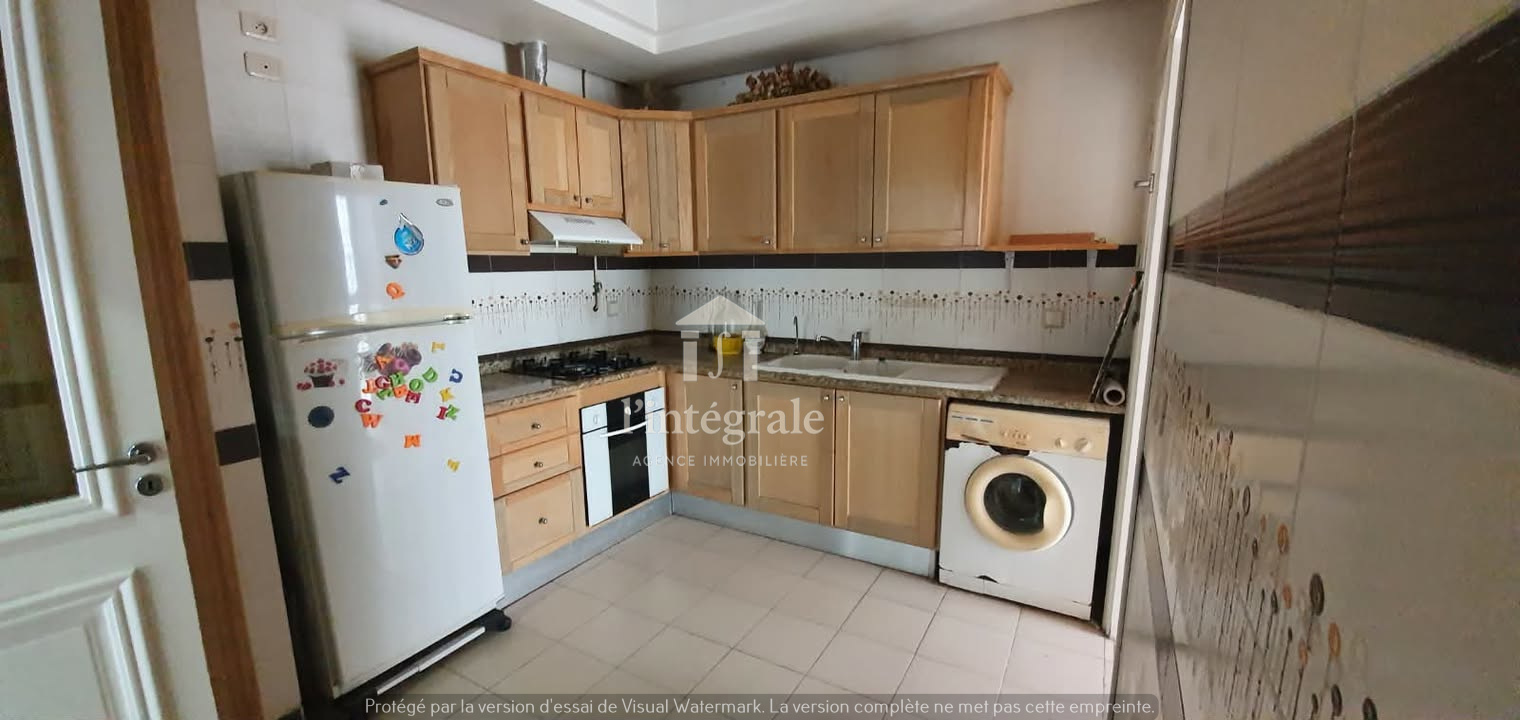 Mnihla&nbsp;Jardins d'el Menzah&nbsp;Location&nbsp;Appart. 3 pi�ces&nbsp;S2 rdc avec terrasse