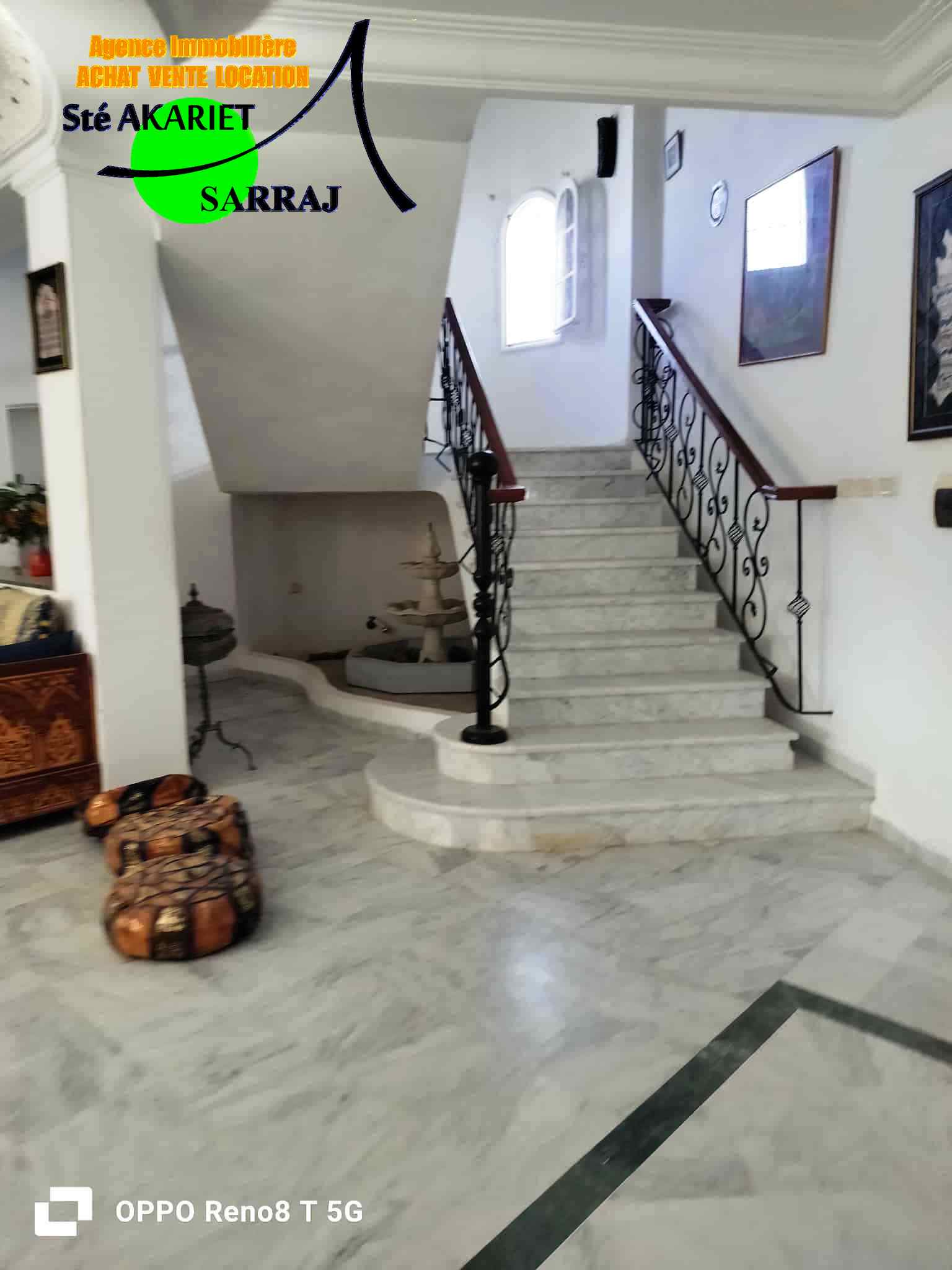 Sousse Jaouhara&nbsp;Sousse Khezama&nbsp;Vente&nbsp;Maisons&nbsp;Superbe villa fait le coin � khzema est
