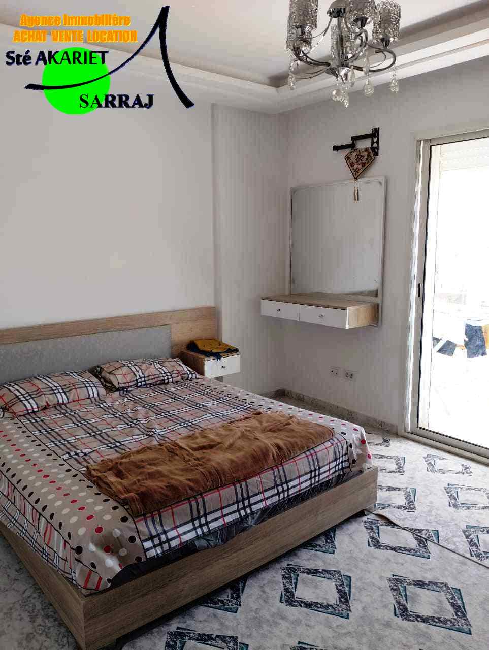 Sousse Jaouhara&nbsp;Sousse Khezama&nbsp;Vente&nbsp;Appart. 4 pi�ces&nbsp;Spacieux appartement s3 � khzema est